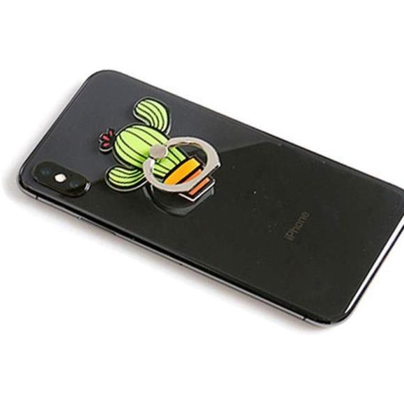 1PC Hot Desert Plant Phone Ring Universal 360°Adjustable Phone Case Finger Grip - Picture 4 of 7